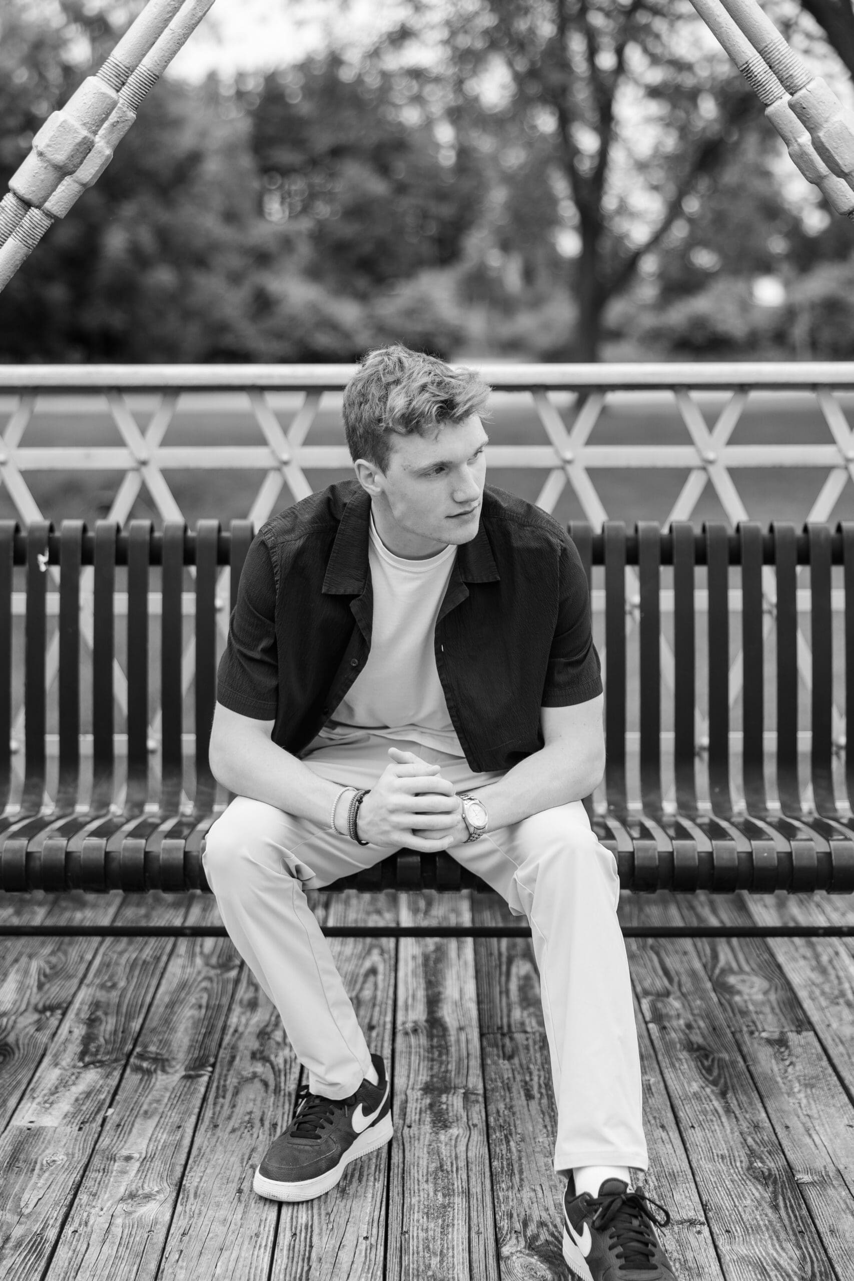 Lime Kiln Park in Graften Senior Photography Session