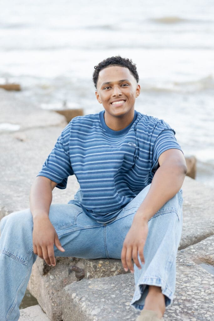 Boy on the beach 