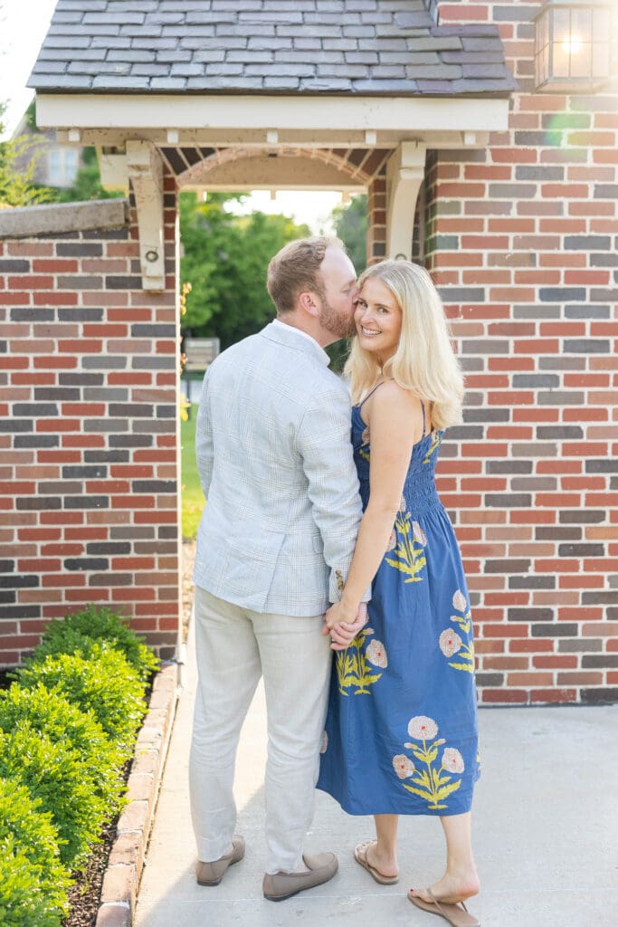 The American Club in Kholer, Wisconsin engagement photography session. 